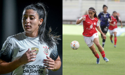 Corinthians x Santa Fé Libertadores Feminina 2024 Foto: Divulgação/@libertadoresfem e Divulgação/@ santafeleonas