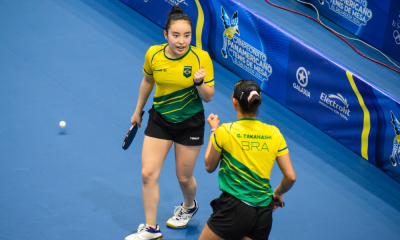 Laura Watanabe e Giulia Takahashi Foto: ITTF Americas