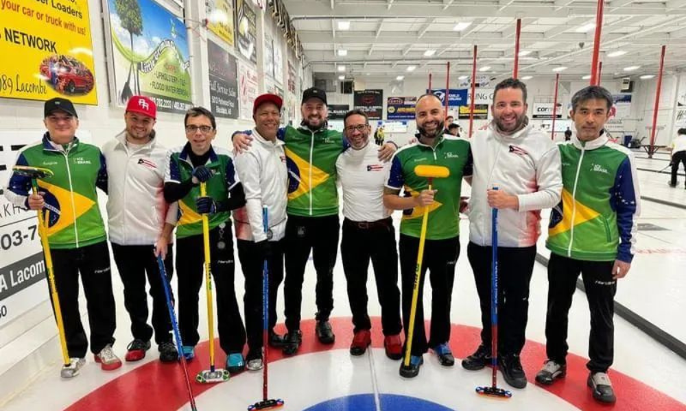 Time do Brasil no Pan Continental de Curling