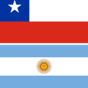 chile, argentina, flag, band, bandeira