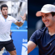 Mateus Alves e Gustavo Heide, brasileiros classificados às oitavas do Challenger de Curitiba (Luiz Candido/CBT e Meierhans Fotografie/EFG Swiss Open Gstaad)