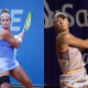 Carol Meligeni e Laura Pigossi, classificadas na chave de simples do W75 de São Paulo (Fotos: Luiz Candido e Omar Erre/Argentina Open)