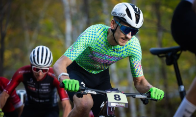 Alex Malacarne em ação na etapa de Mont-Sainte-Anne da Copa do Mundo de ciclismo mountain bike (Foto: Michal Cerveny)