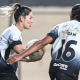 Comemoração de Gabi Zanotti em um dos gols do Corinthians na goleada pela Libertadores Feminina (Staff Images/CONMEBOL)