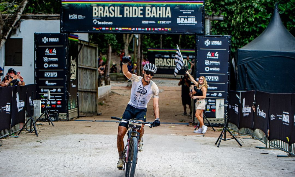 Gustavo Xavier, segundo colocado geral do Brasil Ride Bahia (Divulgação/Brasil Ride Bahia)