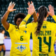 Seleção brasileira feminina de handebol em ação no Troféu Carpatian (Foto: Lavinia Gordan)