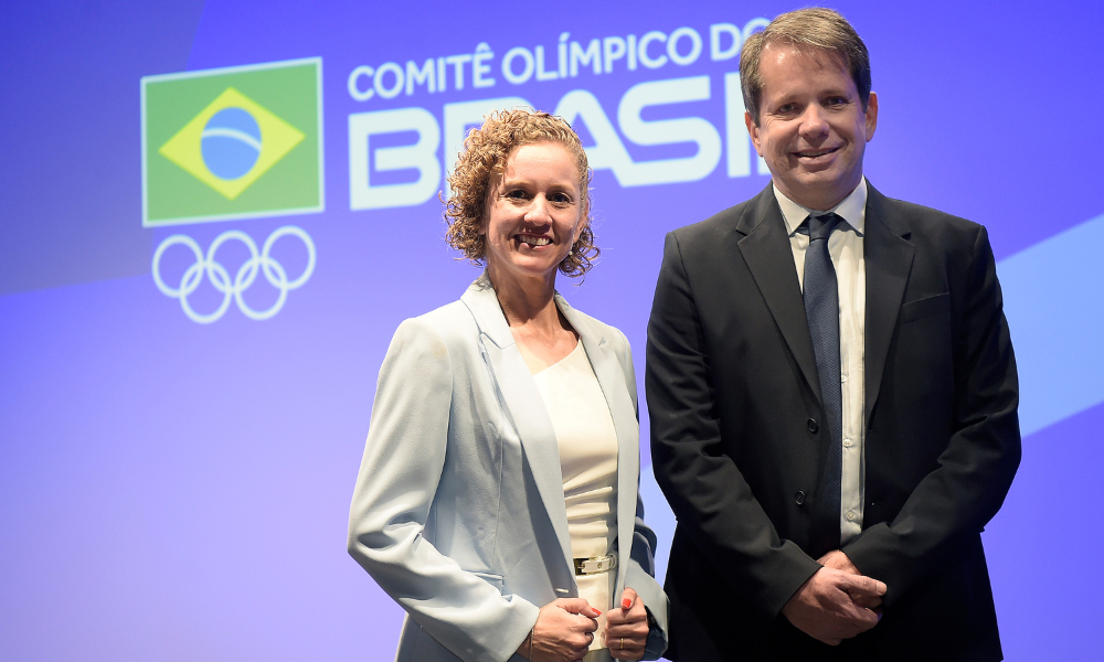 Yane Marques e Marco La Porta agora eleitos presidente e vice do COB