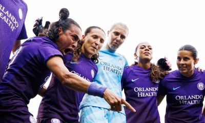 Marta motivando equipe do Orlando Pride