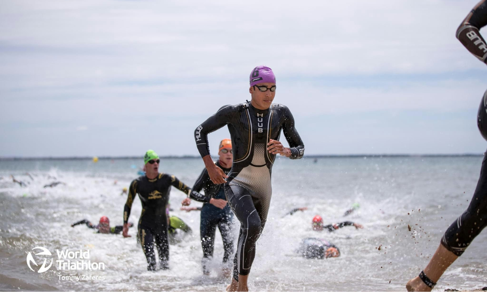 Miguel Hidalgo no Campeonato Mundial de Triatlo