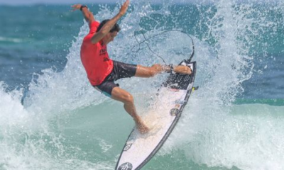 Pernambucano Luan Ferreyra pega onda na Taça Brasil de Surfe