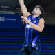 Raulzinho durante treino no Pinheiros em apresentação. Ele jogará o NBB após oito anos na NBA