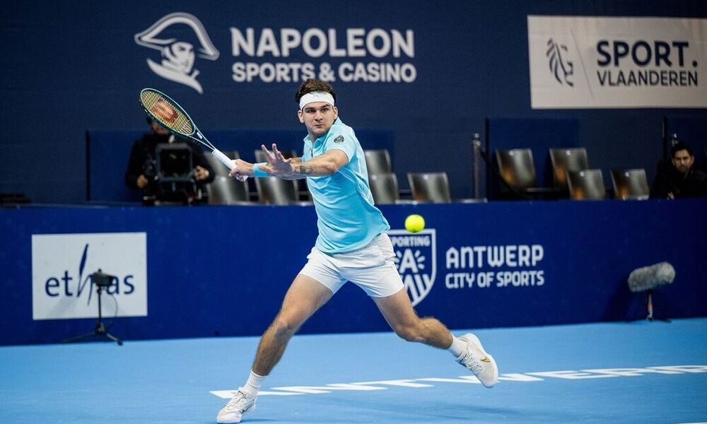 Thiago Wild, ATP 250 de Antuérpia, Stefanos Tsitsipas