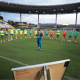 Arthur Elias em treino da Seleção brasileira de futebol feminino