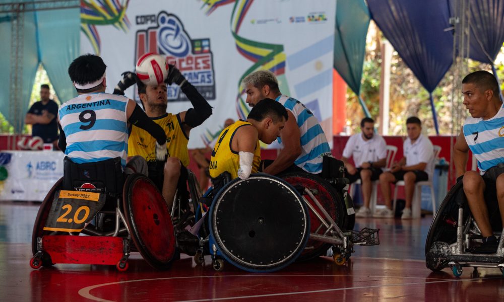 Brasil Argentina Torneio 4 Nações Sul-Americanas de Rúgbi em Cadeira de Rodas Torneio 4 Nações Sul-Americanas de Rúgbi em CR