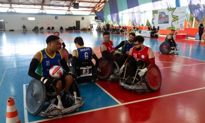 Brasil final do 4 Nações Sul-Americanas de Rúgbi em Cadeira de Rodas Rúgbi em CR 4 Nações Sul-Americanas de Rúgbi em CR