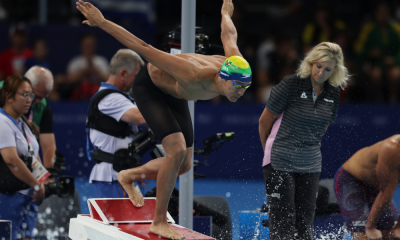 Breno Correia na Copa do Mundo de xangai de natação em piscina curta