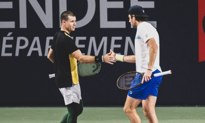 Marcelo Demoliner e Christian Harrison jogaram juntos no ATP 250 de Estocolmo