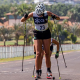 Eduarda Ribera no Circuito Brasileiro de Rollerski