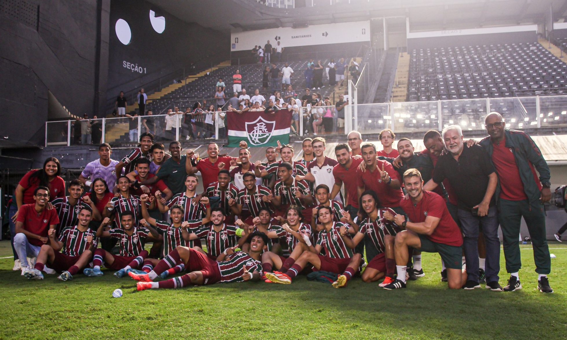 Fluminense Santos semifinal brasileiro sub-17 de futebol masculino