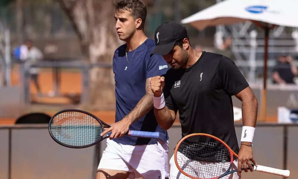 Felipe Meligeni e Marcelo Zormann no Challenger de Buenos Aires