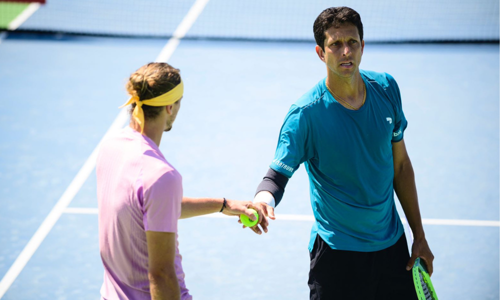 Marcelo Melo e Zvaerev no ATP Masters de Paris