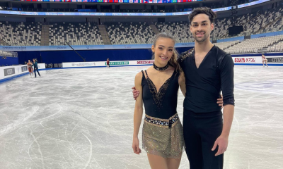 Natalia Pallu-Neves e Jayin Panesar no Denis Ten Memorial na dança no gelo