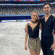 Natalia Pallu-Neves e Jayin Panesar no Denis Ten Memorial na dança no gelo