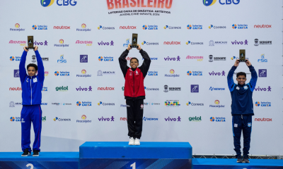 Pedro Silvestre no Brasileiro Juvenil de ginástica artística