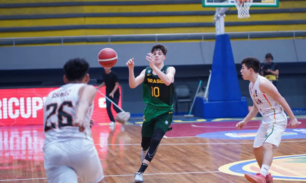 Sul-Americano Sub-15 de basquete masculino brasil bolívia