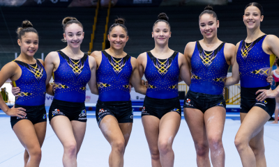 Equipe feminina do Brasil no Sul-Americano de ginástica artística