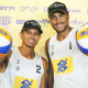 Arthur e Adrielson no Circuito Brasileiro de vôlei de praia