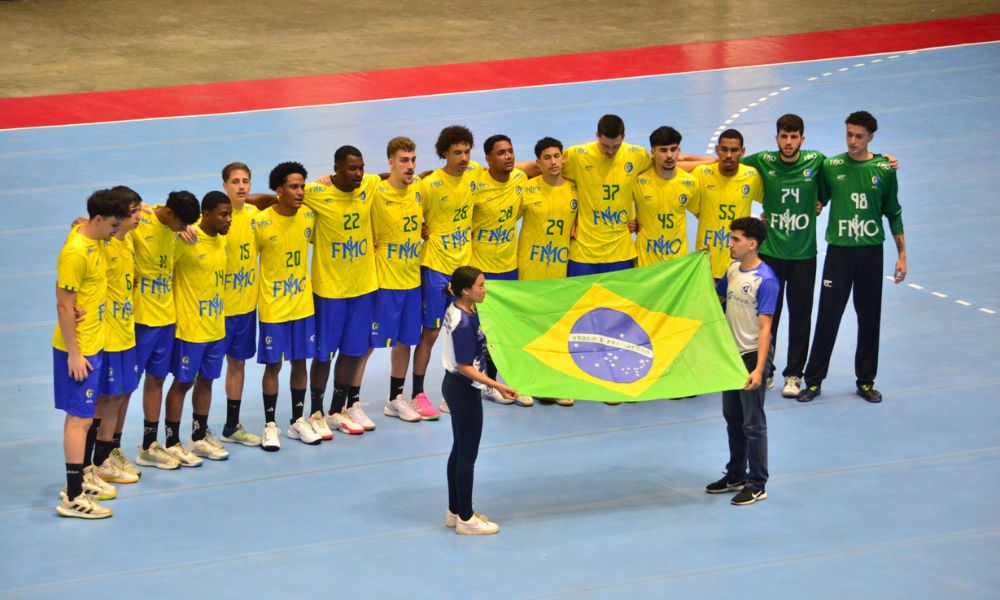 Brasil vice-campeão do Sul-Centro Americano Júnior de handebol masculino