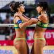 Carol solberg e Barbara Seixas Foto: Volleyball World