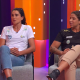 Carol Solberg e Rebecca no Hello LA, do SporTV