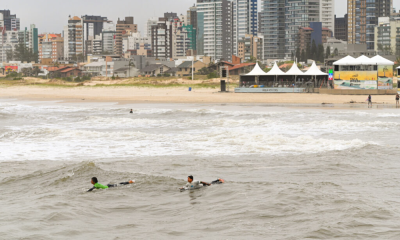 Chuva na Praia dos Molhes deixa dia sem baterias na Taça Brasil