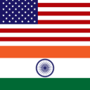 eua, usa, india, índia, flag