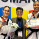 Vitória de Lima e Mikaela Oliveira, campeãs do Aberto dos Balcãs de taekwondo (Foto: Divulgação/CBTKd)