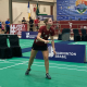 Bianca Lima, classificada para a segunda rodada da Etapa de Palmas do Circuito Nacional de badminton (Foto: Victor Fardin/CBBd)