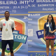 Arthur Pomoceno e Jeisiane Alves, campeões da chave de simples da categoria Principal na Etapa de Palmas do Circuito Nacional (Fotos: Victor Fardin/CBBd)