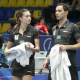 Bruna Takahashi e Hugo Calderano, representantes brasileiros no WTT Champions de Frankfurt (Foto: ITTF Americas)