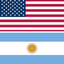 eua, arg, argentina, usa, band, flag, bandeira