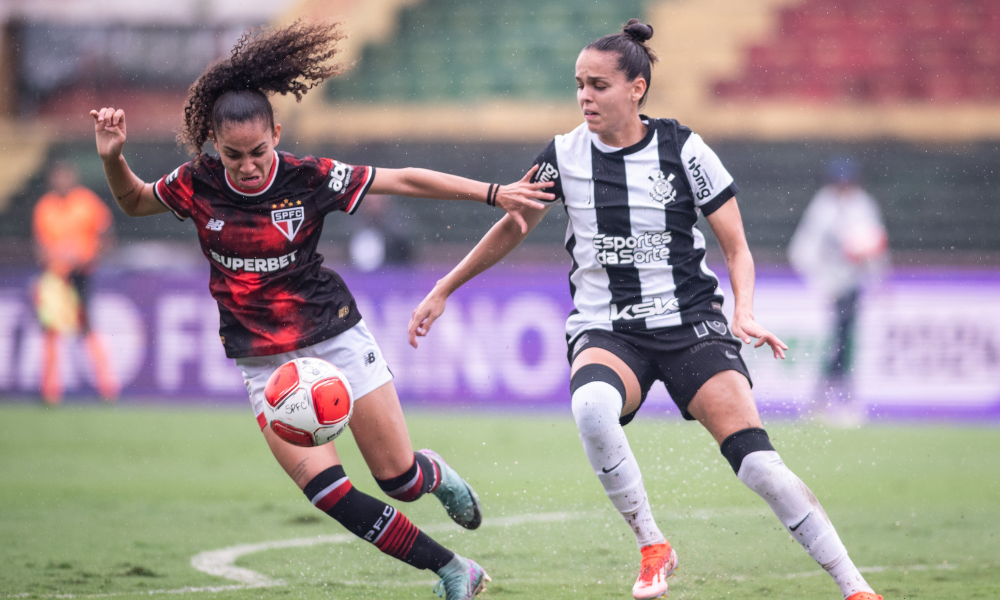 Confronto entre São Paulo e Corinthians, válido pela semifinal do Paulista Feminino (Guilherme Veiga/Ag. Paulistão)