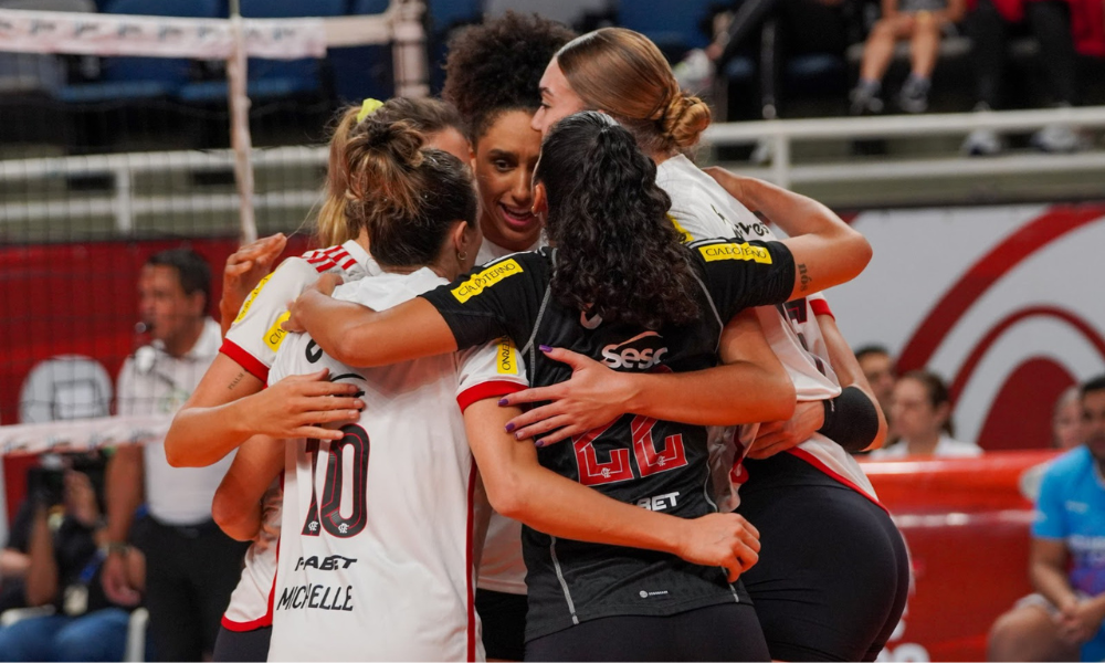 Sesc Flamengo bate o Osasco no José Liberatti pela Superliga Feminina (Carol Fotografia/Osasco)