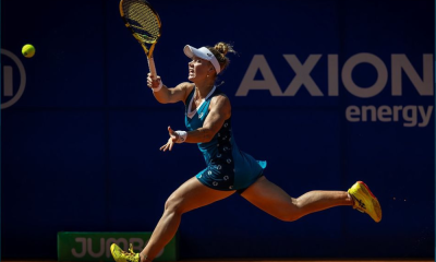 Laura Pigossi em partida do WTA 125 de Buenos Aires (Sergio Llamera/IEB+ Argentina Open WTA)