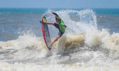 Ryan Kainalo na Taça Brasil de Surfe em Torres