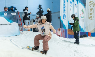 Vanessa Molon na Copa da Ásia de Parasnowboard