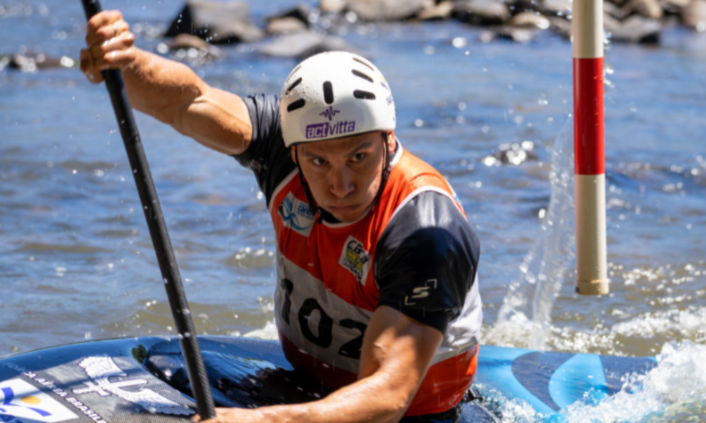 Brasileiro de Canoagem Slalom campeões adulto Guilherme Mapelli