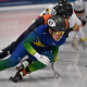 Lucas Koo na Copa do Mundo Júnior de short track