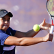 Nauhany Silva em jogo do Brasil na Billie Jean King Cup Junior