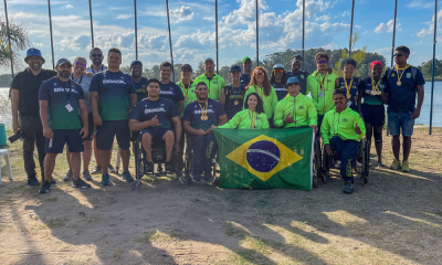 Campeonato Sul-americano e pan-americano de paracanoagem Montevidéu Uruguai